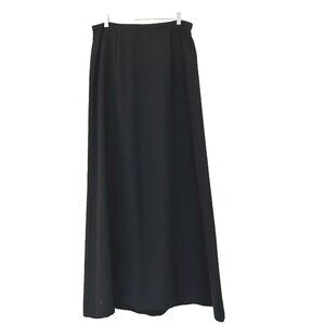 Adrianna Papell Evening Formal Knit Skirt size 14 NWT Black